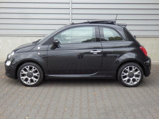 Fiat 500 Hybrid | Sport | elektr. Glazen schuifdak | Apple carpl. / Andr.