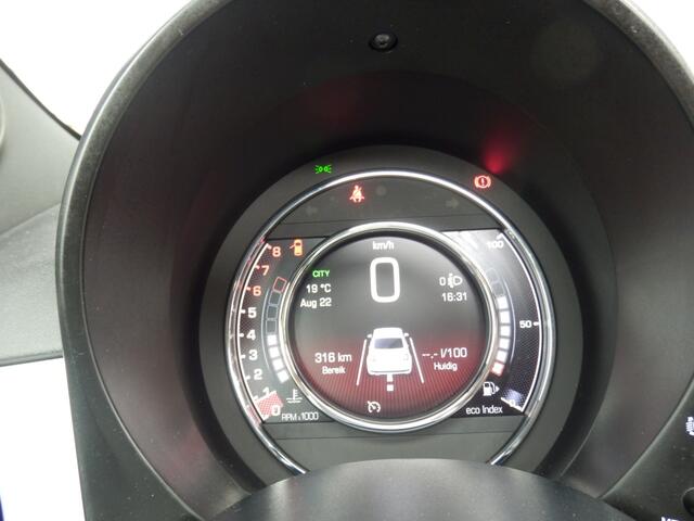 Fiat 500 Hybrid | Sport | elektr. Glazen schuifdak | Apple carpl. / Andr.
