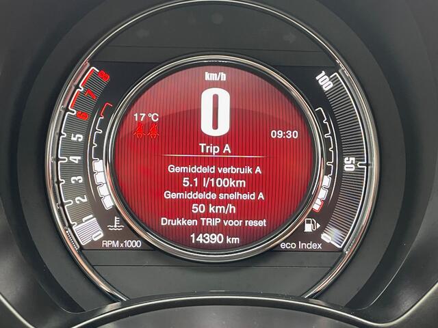 Fiat 500 1.0 Hybrid Dolcevita Navigatie, Climate Control, Cruise Control, 15"Lm, Mistlampen,