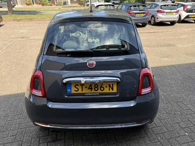 Fiat 500 0.9 TwinAir Turbo Anniversario / Airco clima/ Navigatie/ Cruise/ Led/ Pano dak