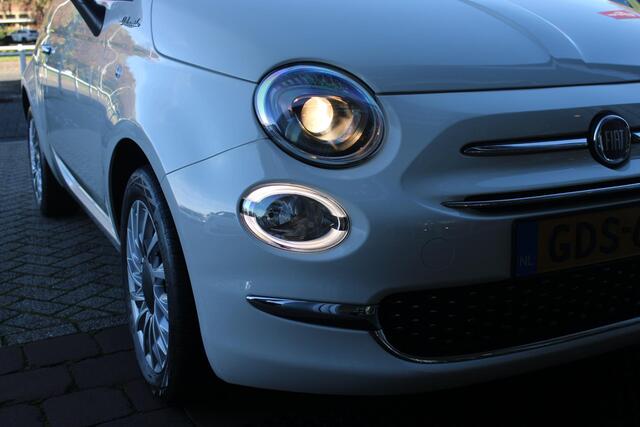 Fiat 500 1.0 72PK HYbrid DOLCEVITA CABRIO | ELEKRISCH BEDIENBAAR CABRIODAK | CLIMATE CONTROL | DAB+ RADIO | CRUISE CONTROL | HALF STOF HALF LEDEREN BEKLEDING | 15"LICHT METALEN VELGEN | LED DAGRIJ VERLICHTING |
