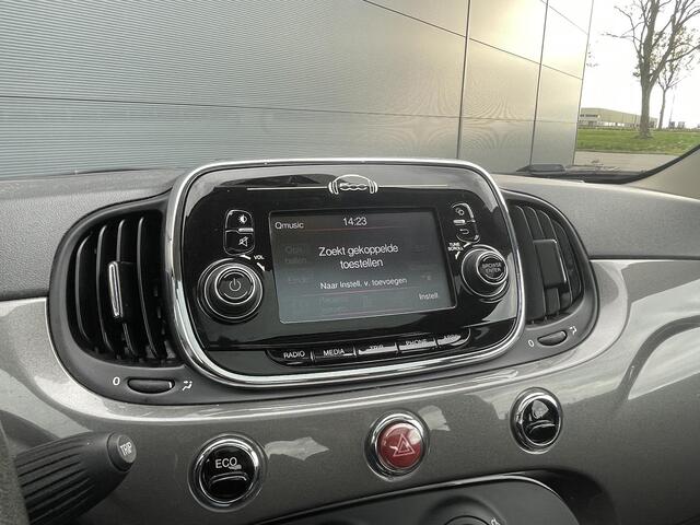 Fiat 500 0.9 TwinAir Turbo Lounge | Glazen dak | PDC Achter