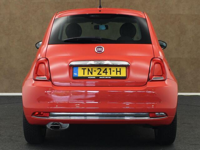 Fiat 500 1.2 Lounge - GROOT MULTIMEDIASCHERM - PARKEERSENSOREN ACHTER - AIRCO - PANORAMADAK - 15 INCH LICHT METALEN VELGEN - CRUISE CONTROL - LEDEREN STUUR - FACELIFT MODEL - CITY STUURBEKRACHTIGING
