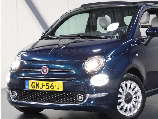 Fiat 500 1.0 70PK Hybrid Sport | AppleCarplay/AndroidAuto | Climate Control | Xenon Koplampen | Vouwdak | Cruise Control | DAB Ontvanger | Start/Stop Systeem | 16" Lichtmetalen Velgen | Isofix | Parkeersensoren |