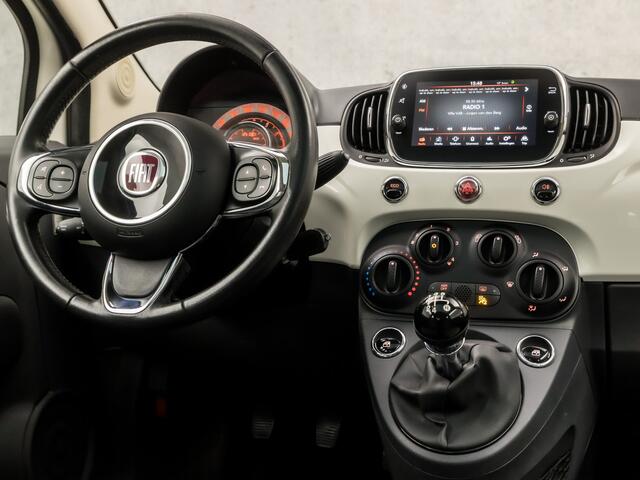 Fiat 500 0.9 TwinAir Turbo Lounge (PANORAMADAK, APPLE CARPLAY, GROOT NAVI, CRUISE, SPORTSTOELEN, LM VELGEN, BLUETOOTH, NIEUWE APK, NIEUWSTAAT)