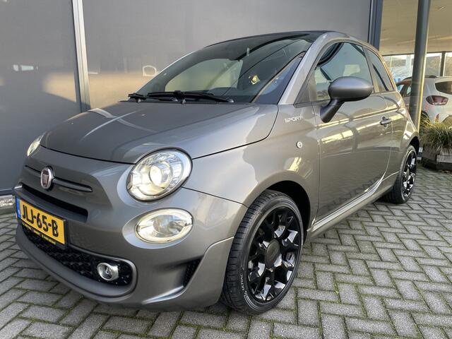 Fiat 500 1.0 Hybrid Airco - Cruise control - Open dak - Parkeersensoren achter - Mistlampen voor - Stuur leder - Stuur multifunctioneel - Bluetooth - Licht metalen velgen 15 inch