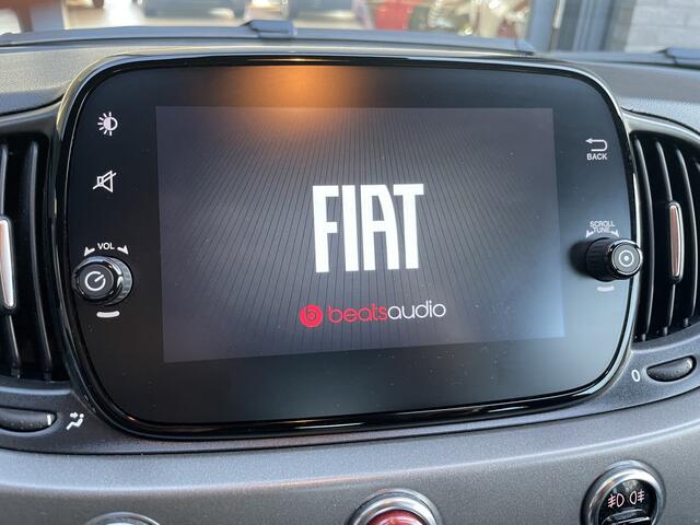 Fiat 500 1.0 Hybrid Airco - Cruise control - Open dak - Parkeersensoren achter - Mistlampen voor - Stuur leder - Stuur multifunctioneel - Bluetooth - Licht metalen velgen 15 inch