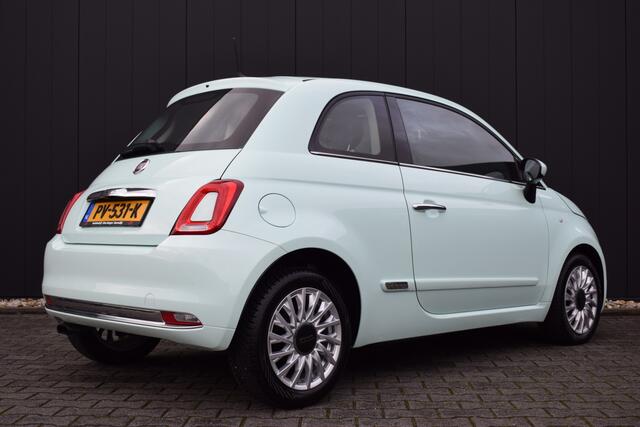 Fiat 500 0.9 TwinAir Turbo Lounge Panoramadak | Airco | Full Map Navi | Cruise Control | Volledig Onderhouden!!