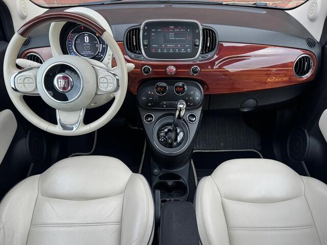 Fiat 500 0.9 TwinAir Turbo RIVA | LEDER | PANODAK | CRUISE!