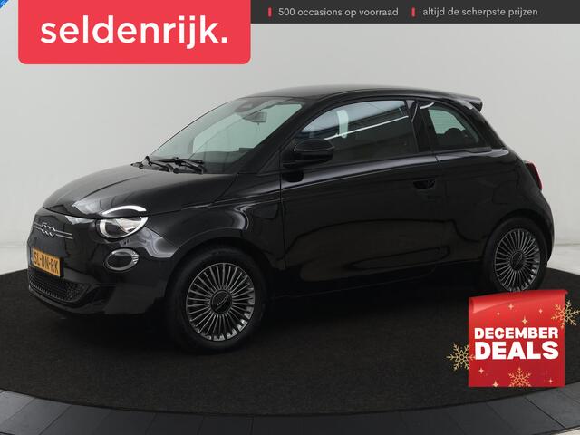 Fiat 500 3+1 Icon 42kWh | 3 Fase | Stoelverwarming | Camera | Carplay | Navigatie | Cruise control | Climate control | Bluetooth