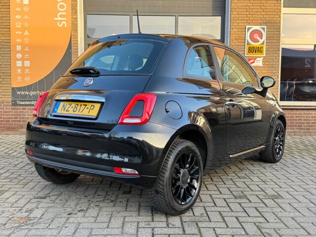 Fiat 500 0.9 TWINAIR TURBO 80PK BLACKSTAR AIRCO/LED/NL-AUTO