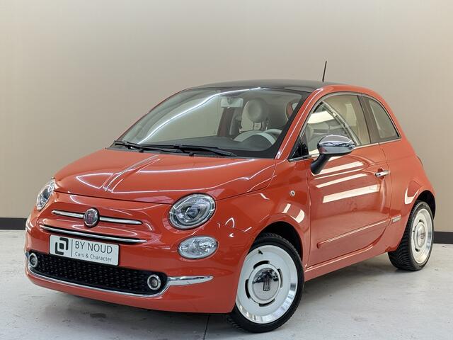 Fiat 500 1.2 anniversario, 70Pk, 2018, 1ste eigenaar, Airco, Navigatie, Cruise control, Bluetooth audio, Digitale teller, Parkeersensoren,