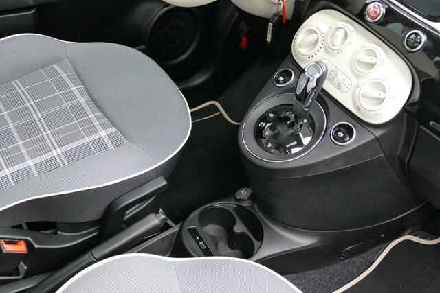 Fiat 500 1.2 4-Cil. Panodak, Carplay/Android, Navi, Cruise, 16"LMV, Airco