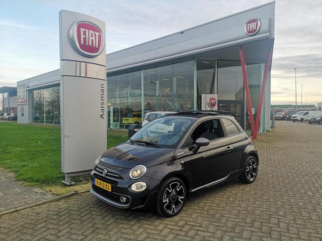 Fiat 500 1.0 Hybrid Sport | Schuifdak | Climate control | Carplay | Parkeersensoren | Digitaal dashboard