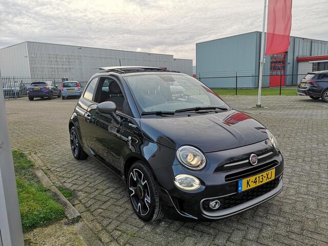 Fiat 500 1.0 Hybrid Sport | Schuifdak | Climate control | Carplay | Parkeersensoren | Digitaal dashboard