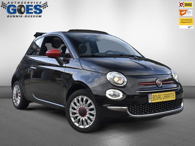Fiat 500 Cabrio Red