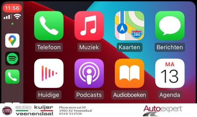 Fiat 500 Hybride | Lounge | Apple Carplay | Aut. Airco | PDC