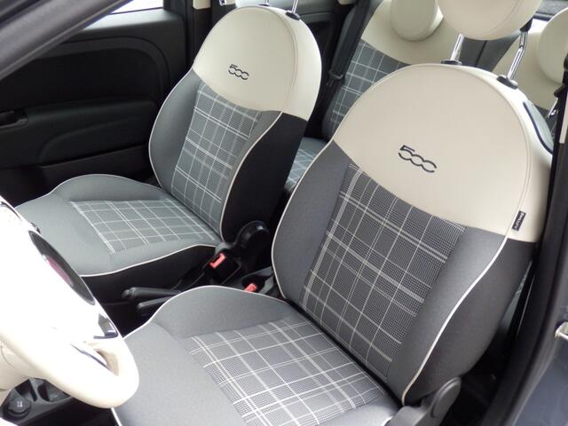 Fiat 500 85pk | Lounge | Airco | Navi | Apple carpl. Andr. Auto |