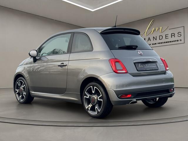 Fiat 500 1.0 Hybrid Sport 2022 GRIJS | Leder | Panorama schuifdak | Displ