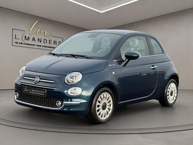 Fiat 500 1.0 Hybrid Dolcevita 2023 BLAUW | Panoramadak | Apple CarPlay