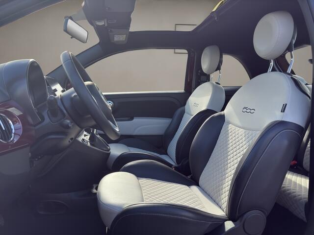 Fiat 500 1.0 Hybrid Dolcevita 2021 BORDEAUX | Apple CarPlay | Panoramadak