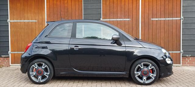 Fiat 500 0.9 TwinAir T Sport, Stoere auto, Bluetooth, Lederen bekleding,