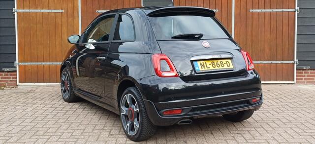 Fiat 500 0.9 TwinAir T Sport, Stoere auto, Bluetooth, Lederen bekleding,