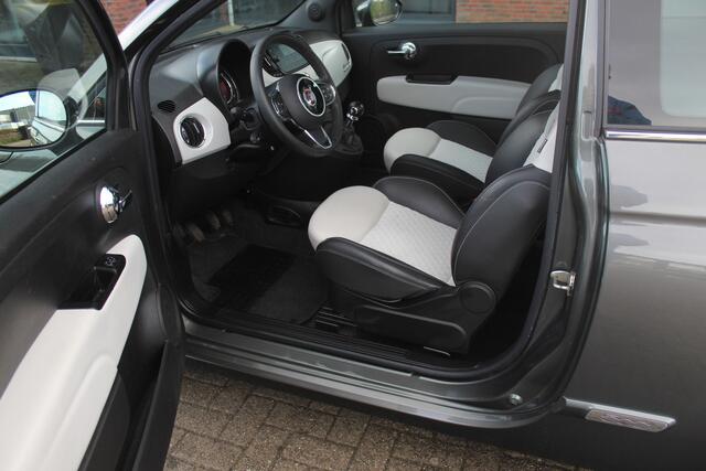 Fiat 500 1.0 Hybrid Dolcevita Clima-Cruise-Navi-Pano-Half Leder