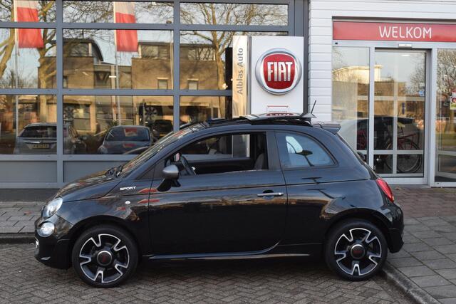 Fiat 500 1.0 Hybrid Sport|Schuifdak|Carplay|16"|Clima