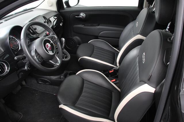 Fiat 500 1.2 Lounge Automaat | Navigatie | Lederen bekleding | Climate Control | Cruise Control | Parkeer Sensoren | Lichtmetalen velgen