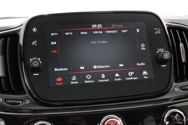 Fiat 500 1.2 Lounge Automaat | Navigatie | Lederen bekleding | Climate Control | Cruise Control | Parkeer Sensoren | Lichtmetalen velgen