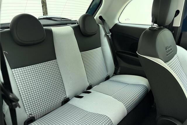 Fiat 500 1.0 Hybrid Torino Launch Edition | Navigatie via Apple Carplay/Android auto | LED verlichting | Lichtmetalen velgen | Parkeersensoren | Keyless | Cruise control