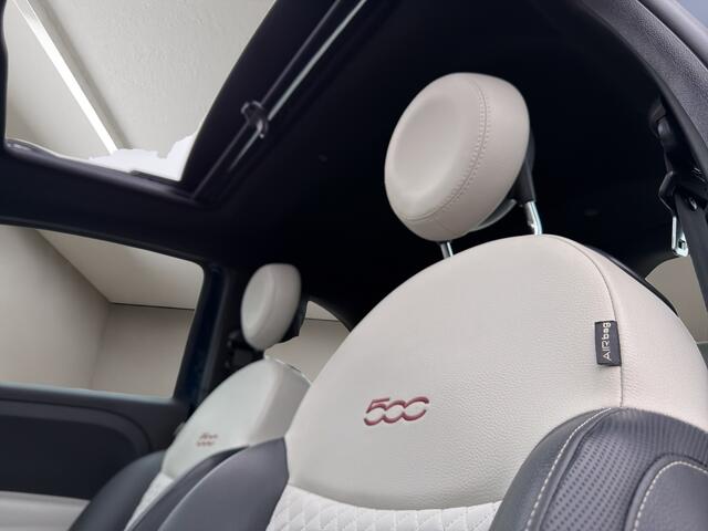 Fiat 500 1.2 Lounge 2019 BLAUW | Schuifdak | Apple CarPlay