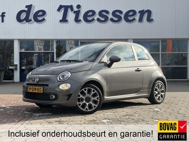Fiat 500 1.0 Hybrid Cult Cabrio, PDC, Carplay, Rijklaar met beurt & garantie!