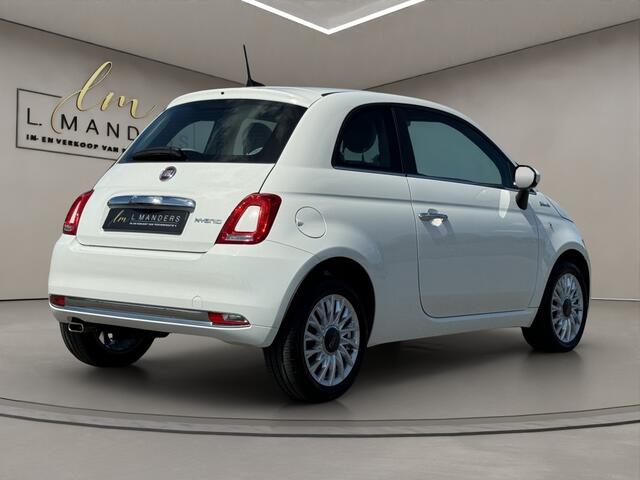 Fiat 500 1.0 Hybrid Dolcevita 2021 WIT | Apple CarPlay | Panoramadak | Ai