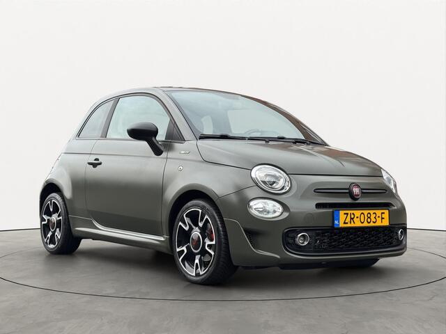 Fiat 500 0.9T 86PK Turbo Sport Apple-Carplay Leer/Alcantara