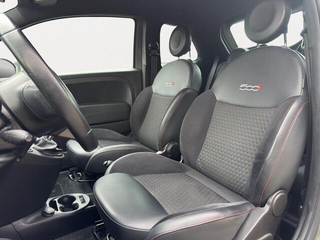 Fiat 500 0.9T 86PK Turbo Sport Apple-Carplay Leer/Alcantara