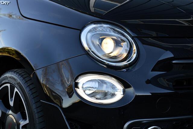 Fiat 500 1.0 Hybrid Sport Rijklaarprijs-Garantie Navigatie Leder/Stof Airco Apple car/android Cruise Control