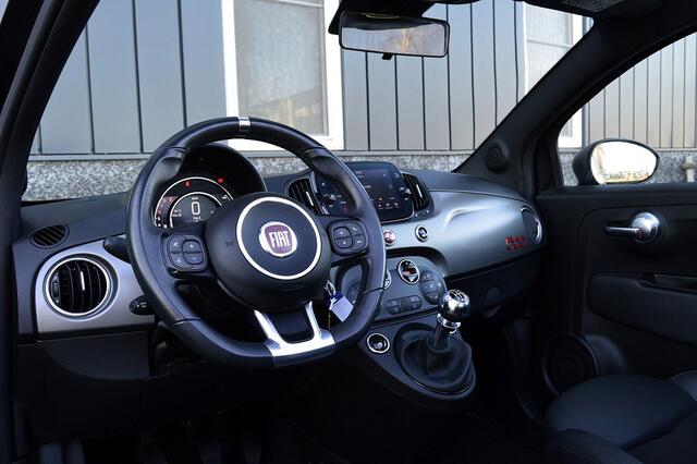Fiat 500 1.0 Hybrid Sport Rijklaarprijs-Garantie Navigatie Leder/Stof Airco Apple car/android Cruise Control