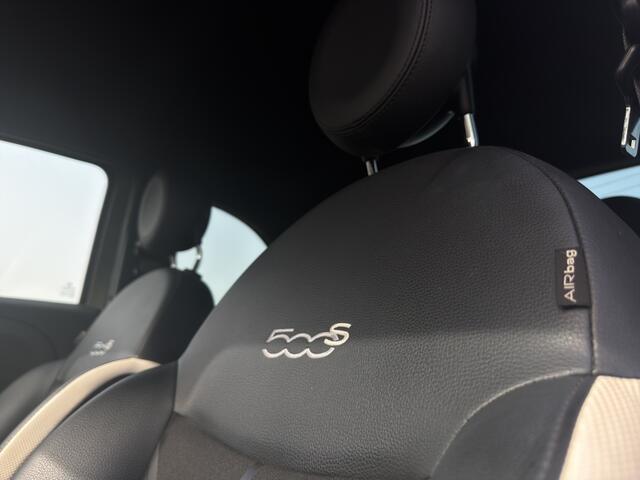 Fiat 500 0.9 TwinAir T Sport 2018 MAT GROEN | Apple CarPlay | Leder