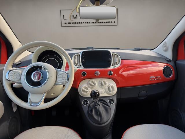 Fiat 500 0.9 TwinAir T Anniversario 2018 ORANJE | Panoramadak | Airco