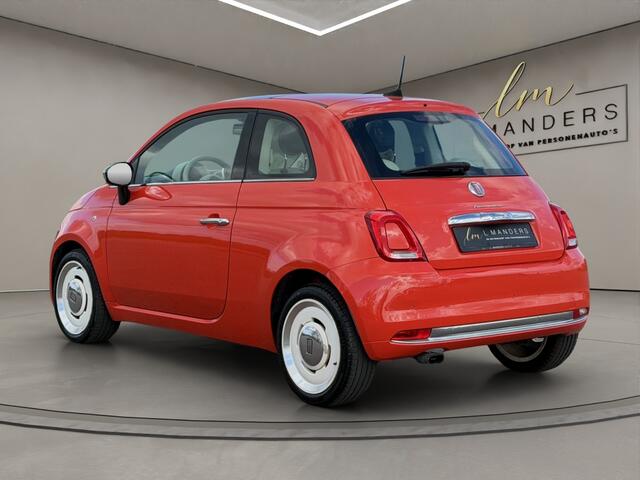 Fiat 500 0.9 TwinAir T Anniversario 2018 ORANJE | Panoramadak | Airco