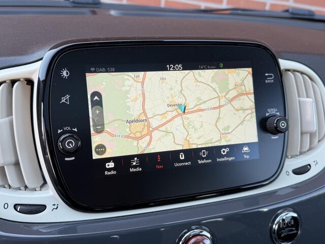 Fiat 500 0.9 TwinAir T Lounge NAVI PANO CARPLAY CRUISE PDC