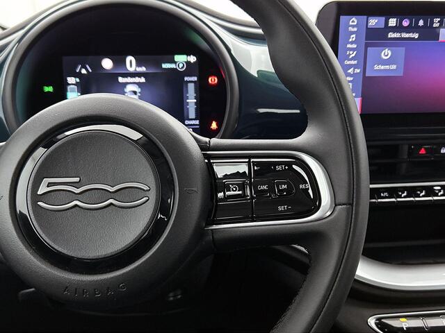 Fiat 500 Icon 42 kWh | Climate Control / ECC | Licht metalen velgen 16 inch | Cruise control | Navigatie |