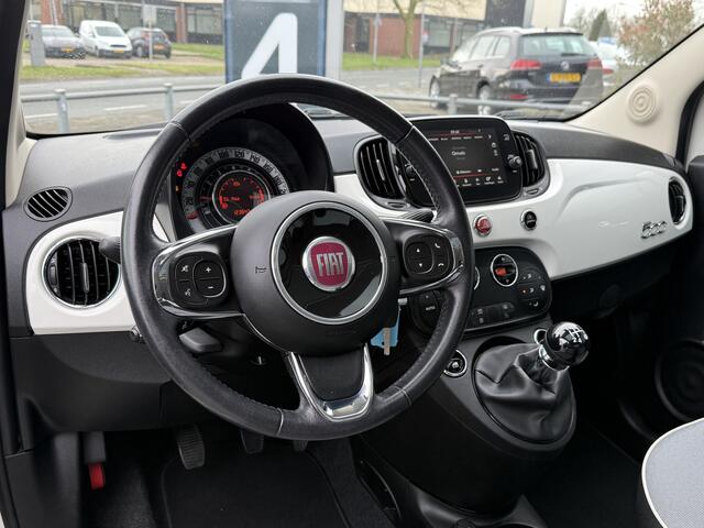 Fiat 500 BWJ 2018 | 0.9 TwinAir 81PK Turbo Lounge | PANO DAK | CLIMA | NAVI | CRUISE | CARPLAY | LICHTMETAAL | PDC |