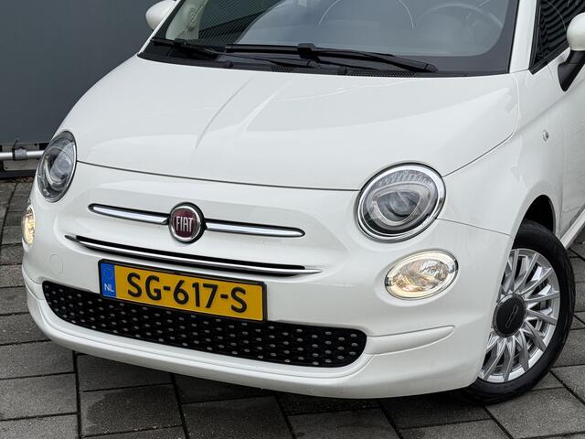 Fiat 500 BWJ 2018 | 0.9 TwinAir 81PK Turbo Lounge | PANO DAK | CLIMA | NAVI | CRUISE | CARPLAY | LICHTMETAAL | PDC |