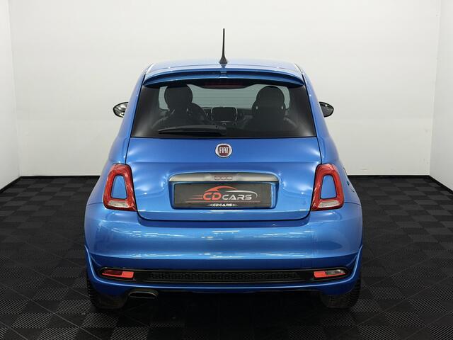 Fiat 500 0.9 TwinAir Turbo Sport Half leder, Navi, Airco, Mistlamp, Lichtmetalen velgen, Bluetooth