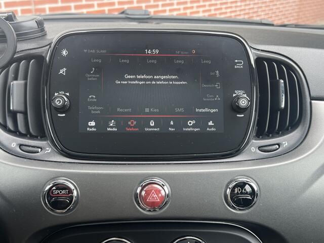 Fiat 500 TwinAir Turbo 105 PK Sport | Navi | Carplay | Pano | Clima | 16"