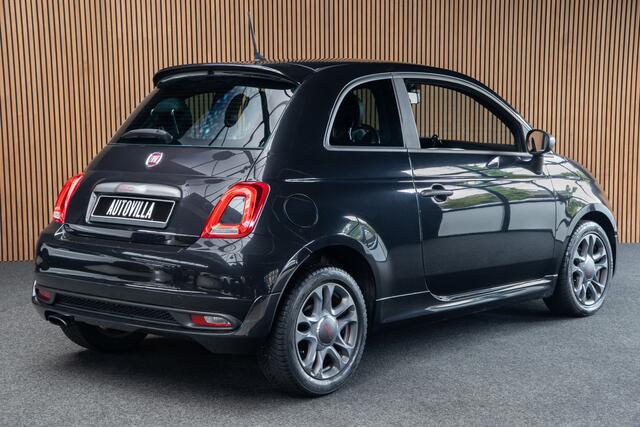 Fiat 500 0.9 TwinAir Turbo 500S Leer Navi Airco Cruise LM velgen
