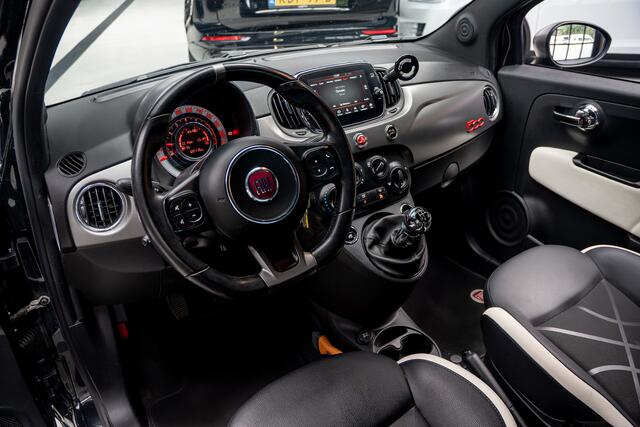 Fiat 500 0.9 TwinAir Turbo 500S Leer Navi Airco Cruise LM velgen
